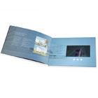 폴더 7 인치 HD 2GB 다 페이지 사업 선물을 위한 handmade lcd 영상 소책자 카드에 있는 영상