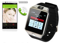 아이폰/삼성 HUAWEI/LG를 위한 2G GSM Bluetooth 똑똑한 시계 고무줄
