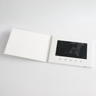 주문을 받아서 만드는 7 인치 CD 영상 소책자 광고를 위한 백색 카드 공백 카드 2GB 기억 1000mAh 인쇄
