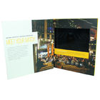 광고 LCD 영상 소책자 선물 카드 인쇄된 종이 물자 소형 usb 포트