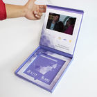 Lcd 스크린 영상 폴더 인쇄 소책자 CMYK 4 색깔에 있는 영상 인사장 폴더
