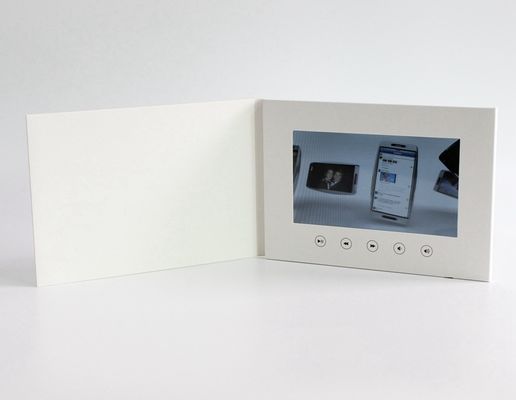 선전용 활동을 위한 LCD 영상 초대장을 인쇄하는 VIF 무료 샘플 2G CMYK