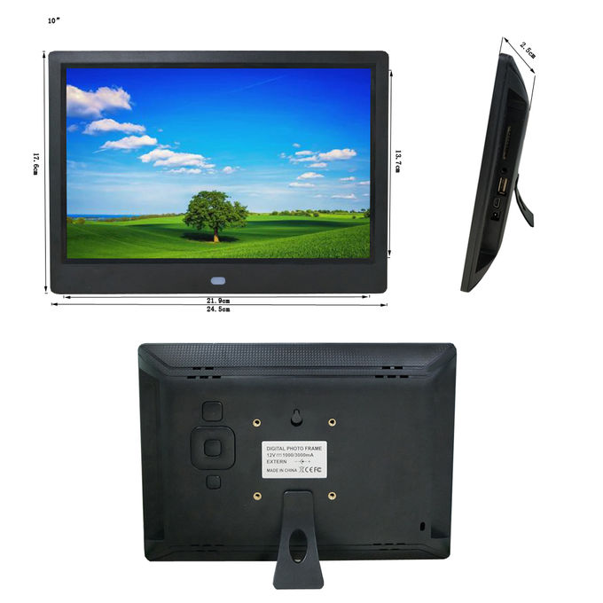 12.5” IPS 디지털 방식으로 사진 구조 LCD 스크린 1920*1080 새로운 디자인 백색/검정 MSTAR 메인 제어 칩 USB /HDMI