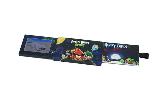 2.4 Inch Invitation Lcd Video Greeting Rechargeable Lithium Batteries Card Touch Screen