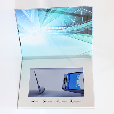 VIF Homemade Video Greeting Card , Video Brochure Card 10 Inch For Products Show