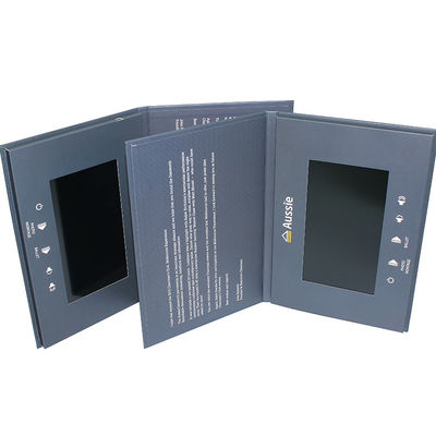 Custom Buttons Control LCD Video Brochure , IPS LCD Screen Video Brochure
