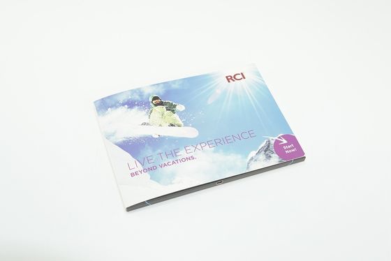 Videopak Customized Hardcover Digital Lcd Video Brochure 7 Inch In Folder IPS Screen