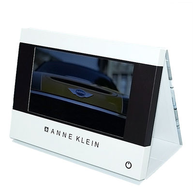 Lithium Battery 320-3500mA Video In Folder For Business Advertisement Video Brochure